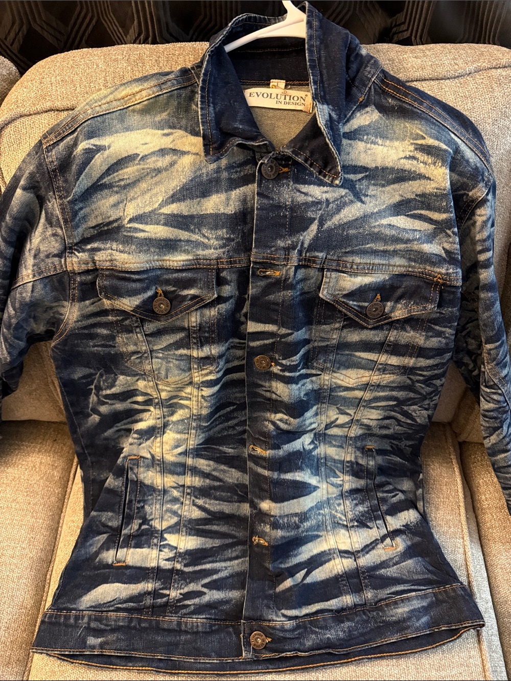 Men’s Jean Jacket Large